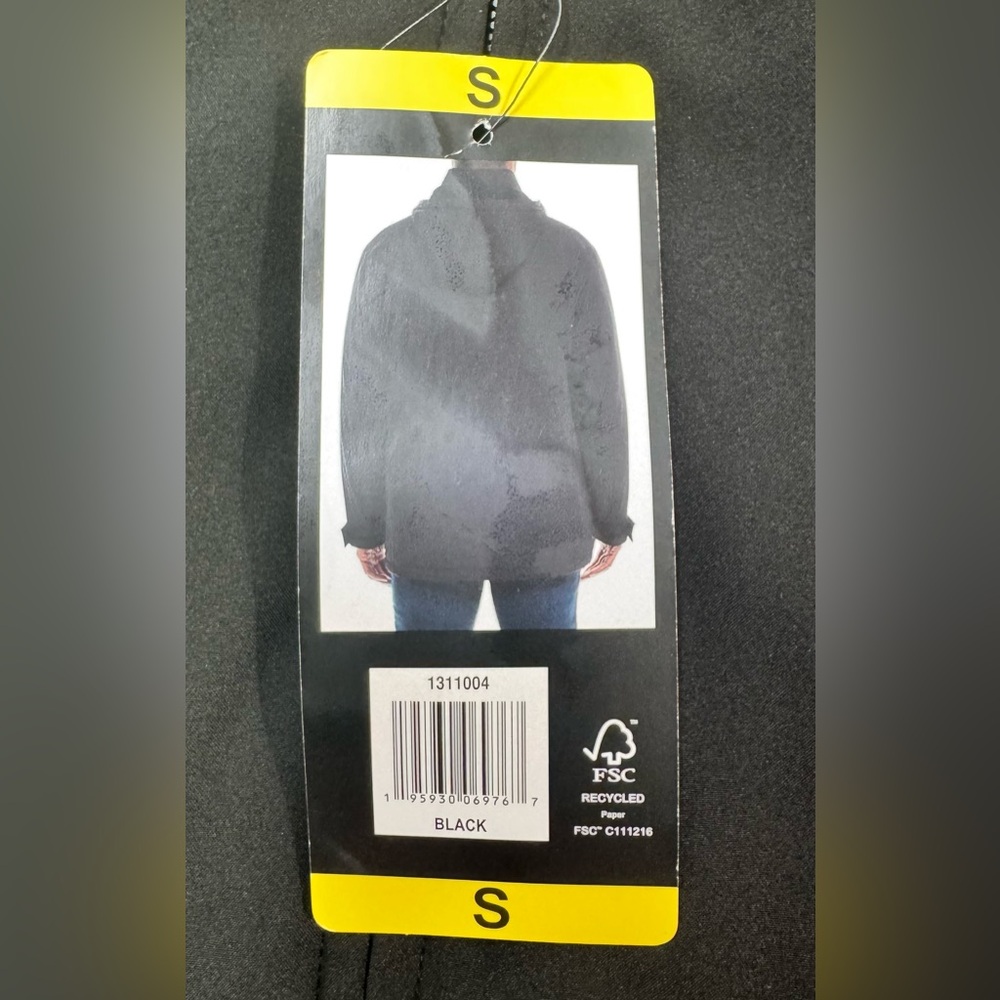 Weatherproof Men's streach tech Jacket Windproof Water Resistant black small - Picture 8 of 8
